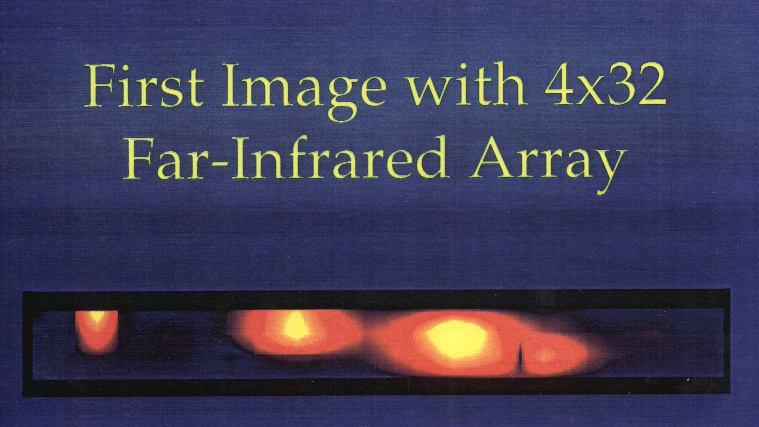 First Image from a 4x32 70 micron module